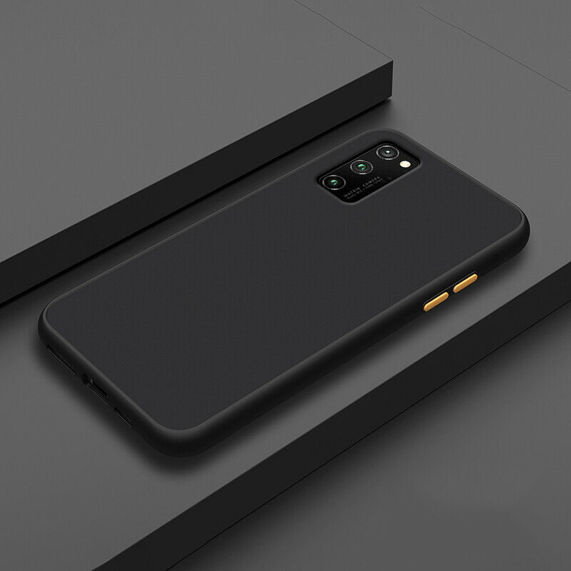 Samsung Galaxy A51 Slim Matte Hybrid Bumper Case (Black)